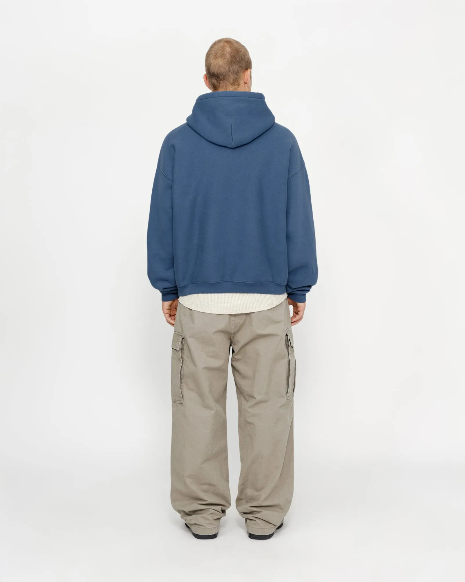 Hoodies>Stüssy 80 RELAXED HOODIE Blue