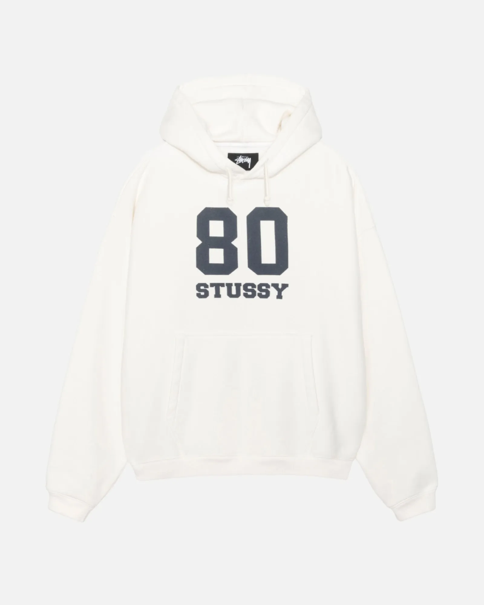 Hoodies>Stüssy 80 RELAXED HOODIE Off White