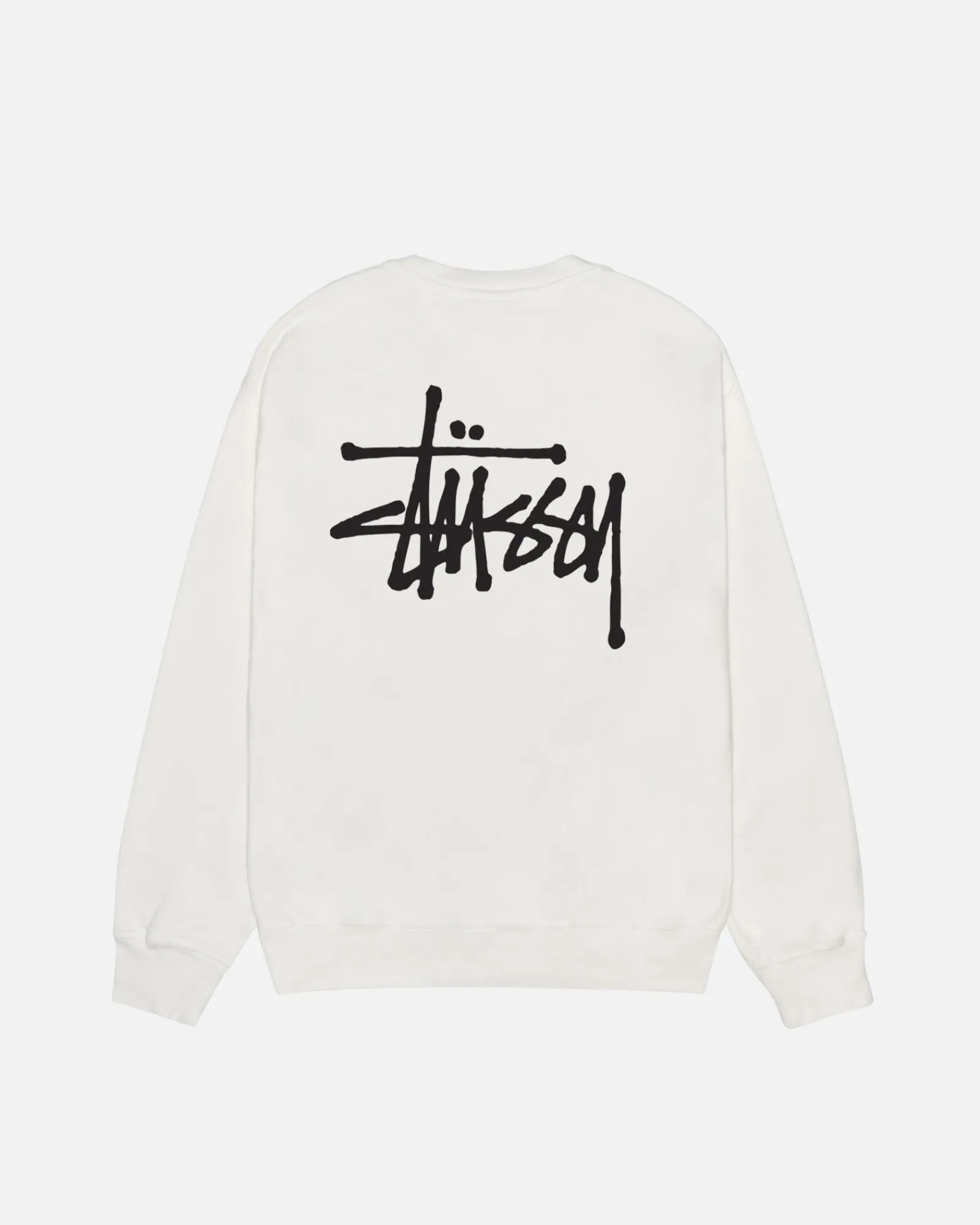 Crews>Stüssy BASIC STÜSSY CREW PIGMENT DYED Natural