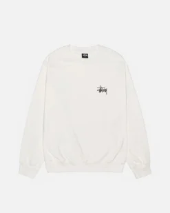 Crews>Stüssy BASIC STÜSSY CREW PIGMENT DYED Natural