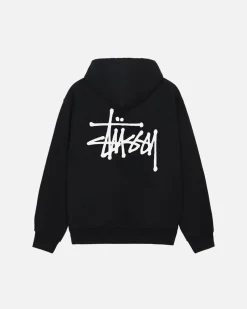 Hoodies>Stüssy BASIC STÜSSY HOODIE Black