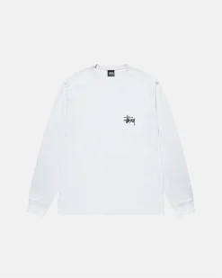 Tees>Stüssy BASIC STÜSSY LS TEE White