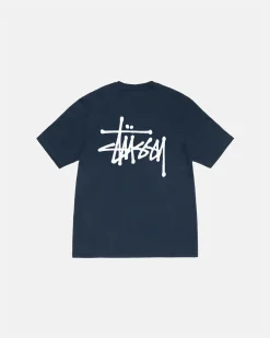 Tees>Stüssy BASIC STÜSSY TEE Navy