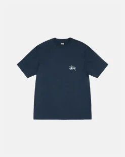 Tees>Stüssy BASIC STÜSSY TEE Navy