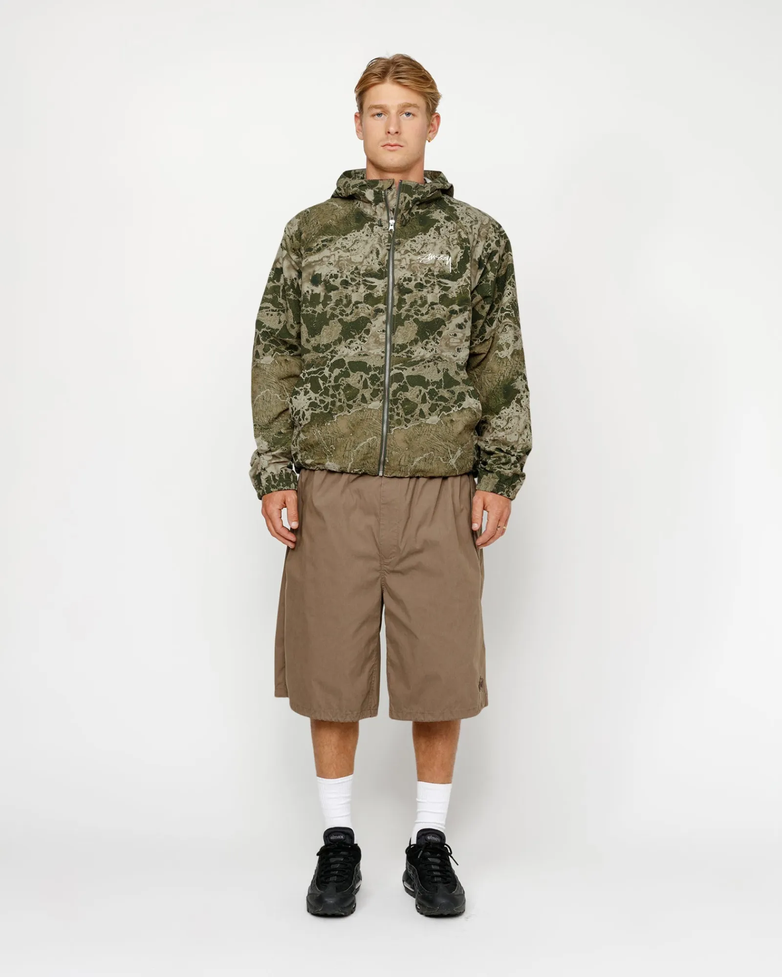 Outerwear>Stüssy BEACH SHELL REALTREE WAV3 Wave3 Hillside