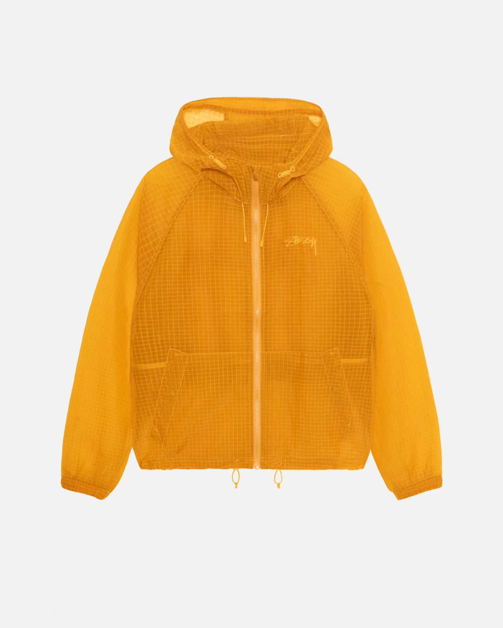 Outerwear>Stüssy BEACH SHELL TRANSPARENT RIPSTOP Golden Yellow
