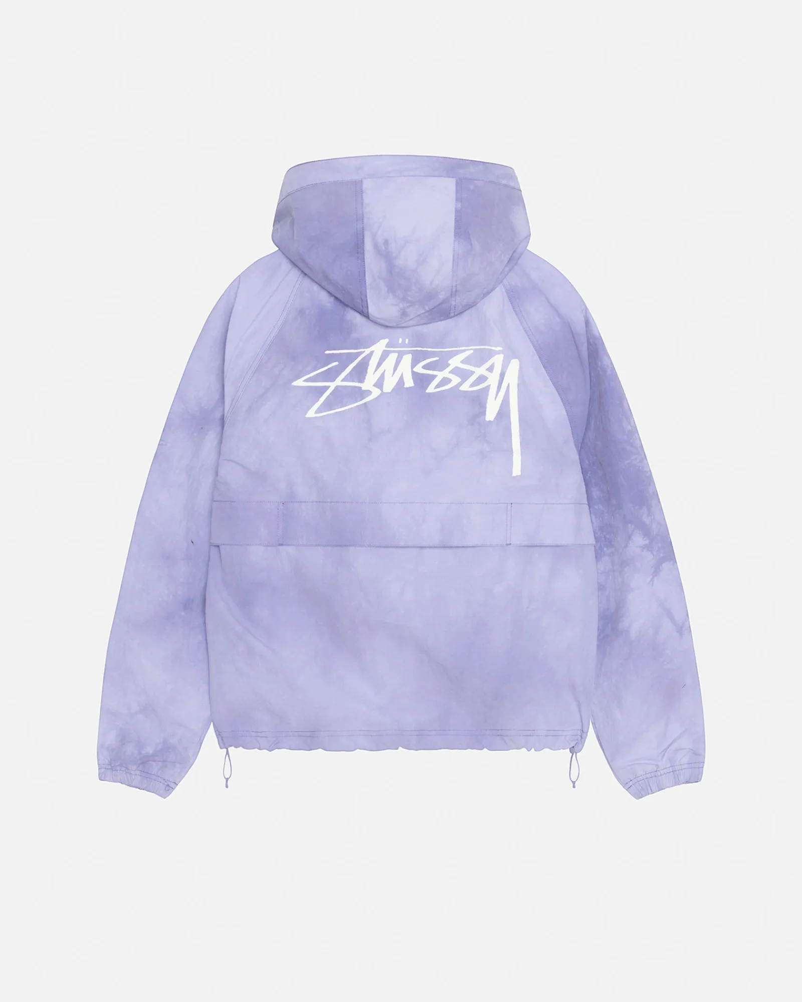Outerwear>Stüssy BEACH SHELL WAVE DYE Lilac