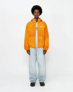 Outerwear>Stüssy BEACH SHELL WAVE DYE Orange