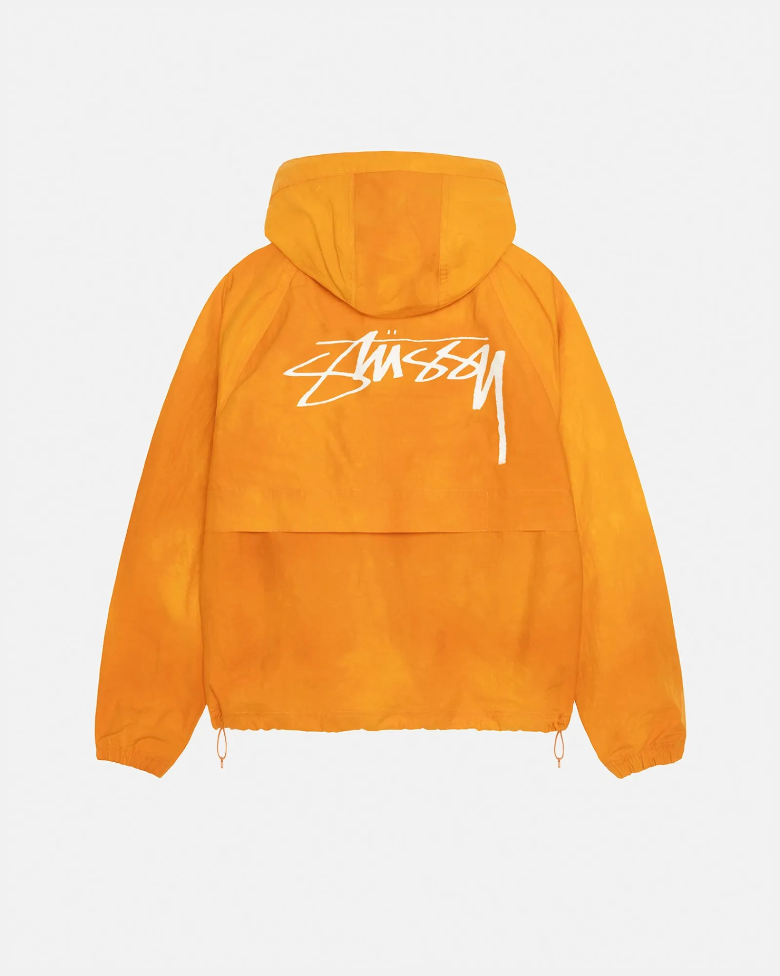 Outerwear>Stüssy BEACH SHELL WAVE DYE Orange