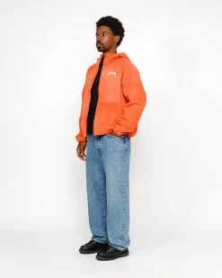 Outerwear>Stüssy BEACH SHELL WAVE DYE Persimmon