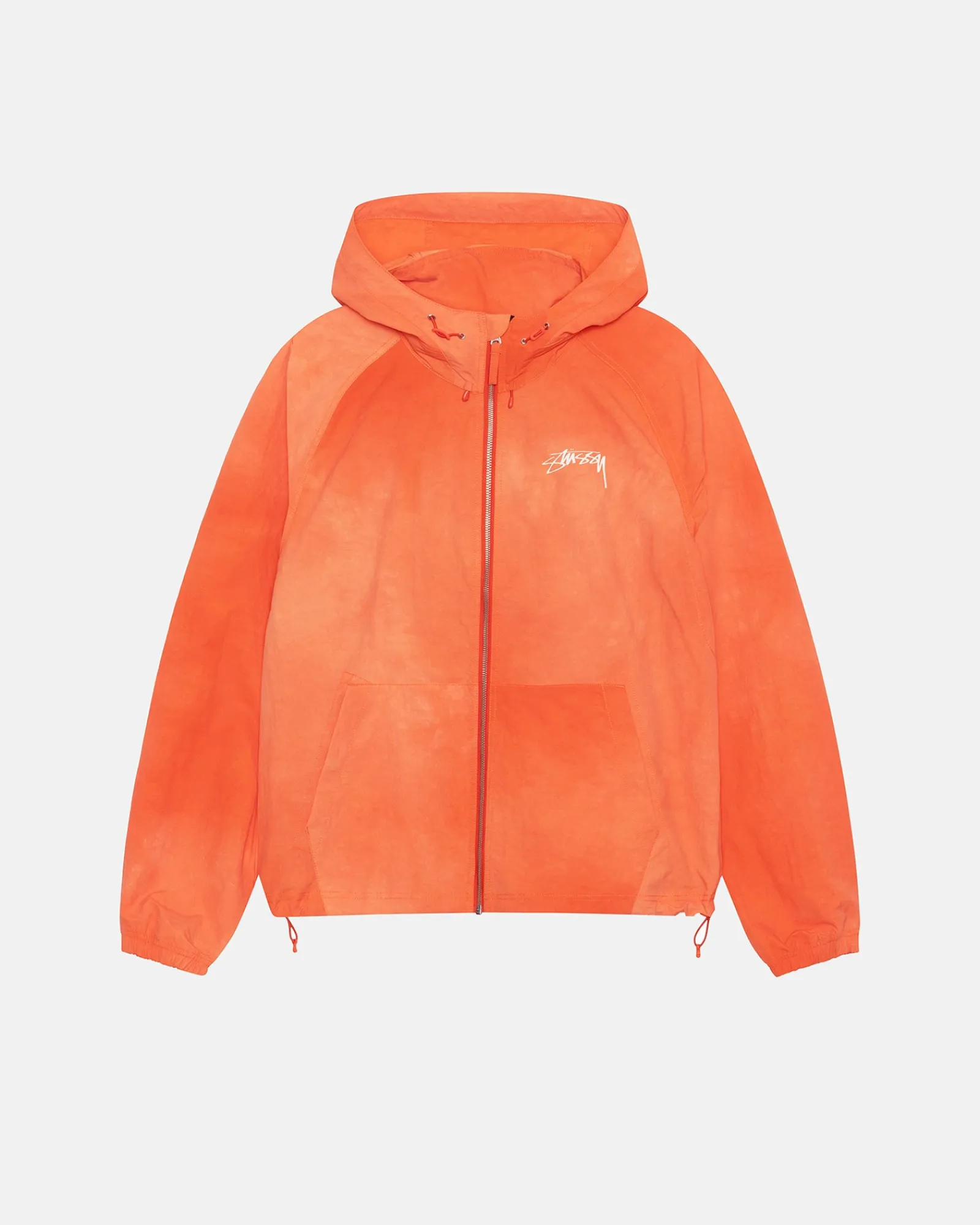 Outerwear>Stüssy BEACH SHELL WAVE DYE Persimmon