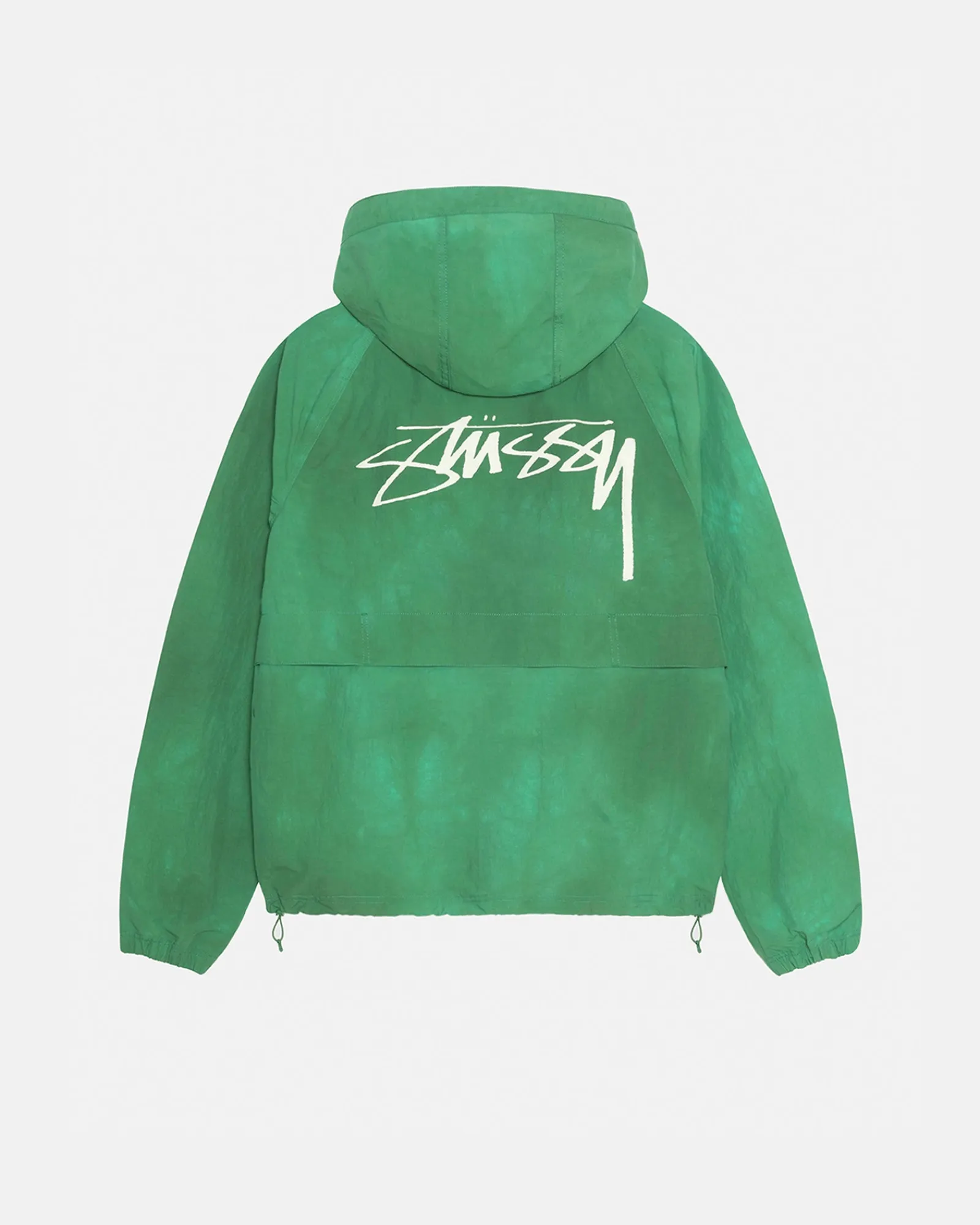 Outerwear>Stüssy BEACH SHELL WAVE DYE Pine