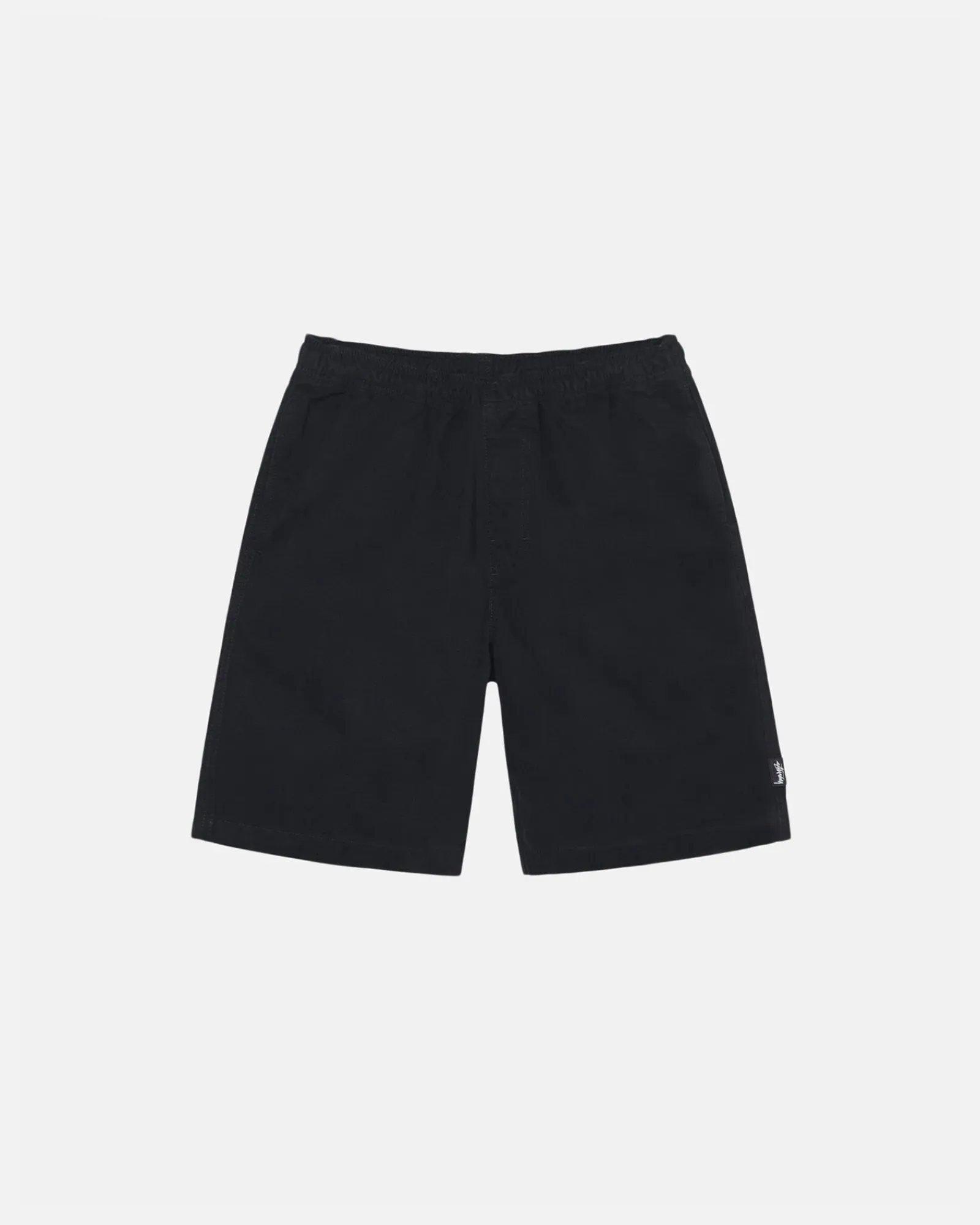 Shorts>Stüssy BEACH SHORT BRUSHED COTTON Black