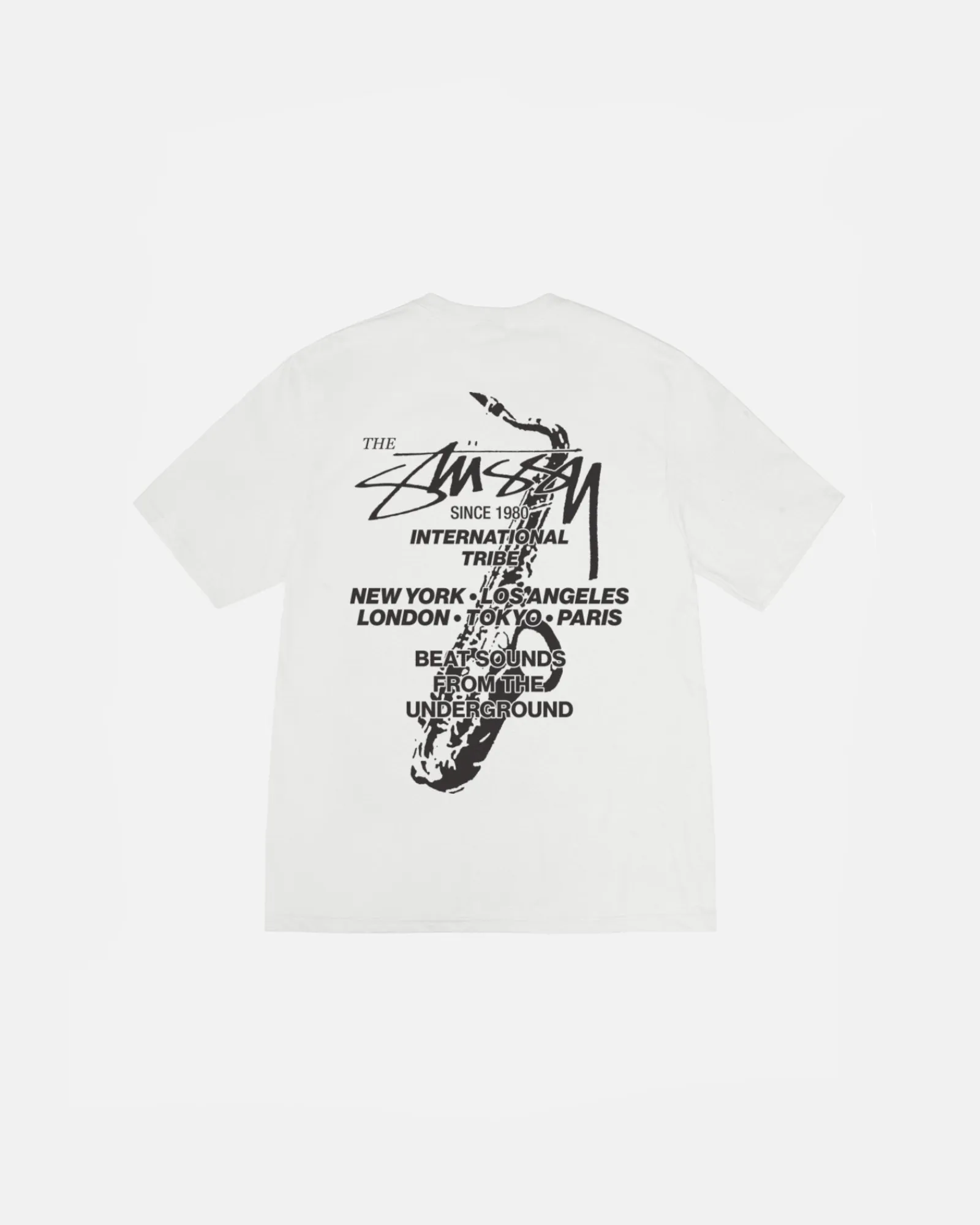 Tees>Stüssy BEAT SOUNDS TEE PIGMENT DYED Natural