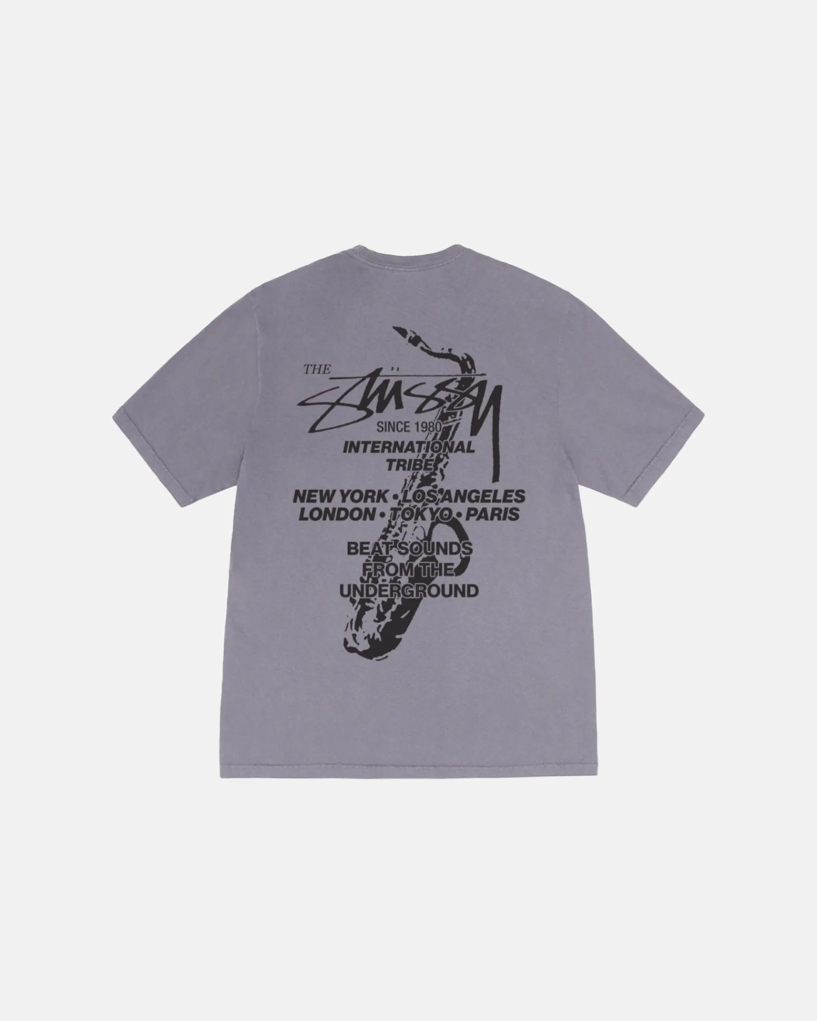 Tees>Stüssy BEAT SOUNDS TEE PIGMENT DYED Shark