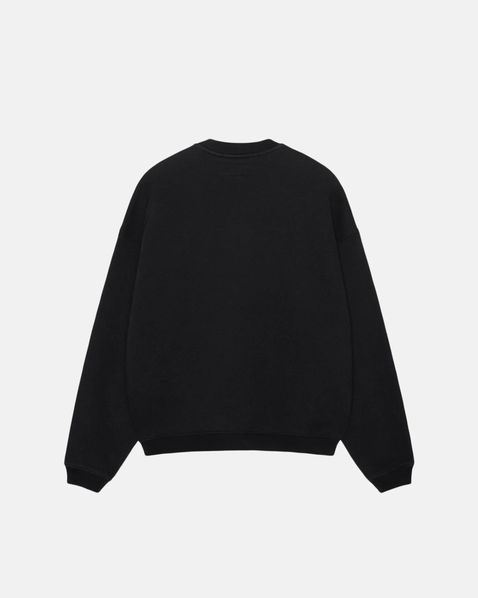 Crews>Stüssy BIG CRACKLE SPORT CREW Washed Black