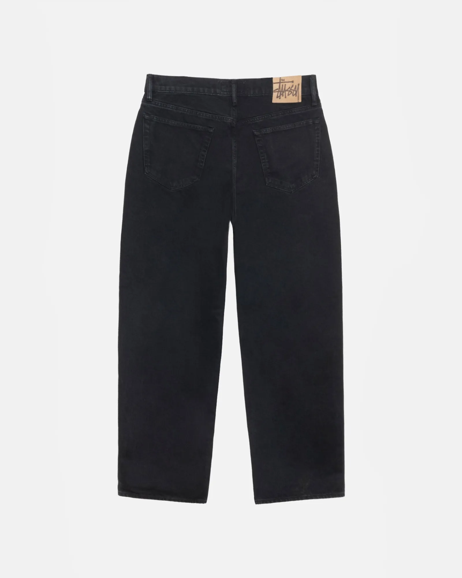 Pants|Denim>Stüssy BIG OL' JEAN DENIM Black