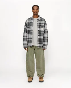 Pants|Denim>Stüssy BIG OL' JEAN DENIM Faded Army