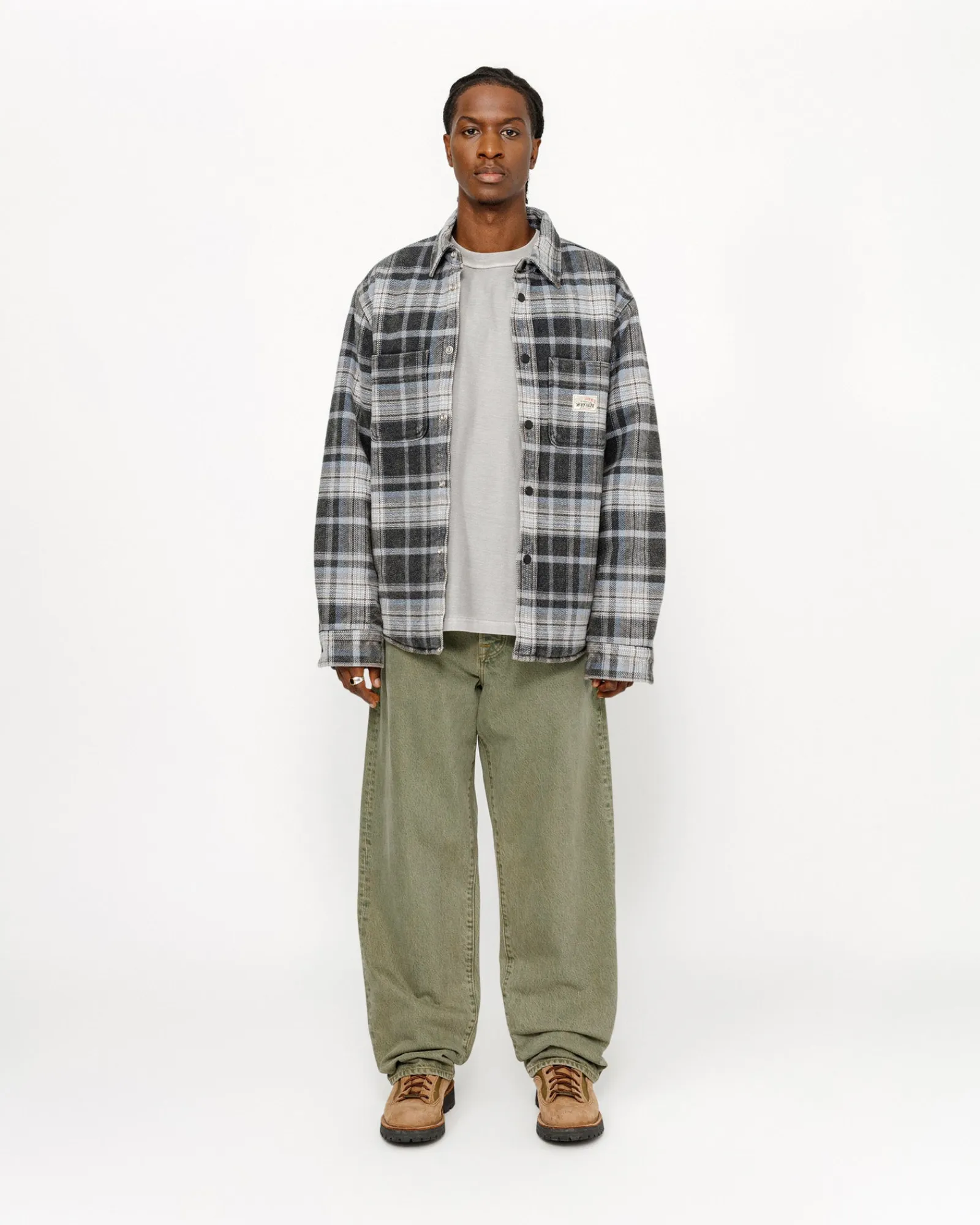 Pants|Denim>Stüssy BIG OL' JEAN DENIM Faded Army