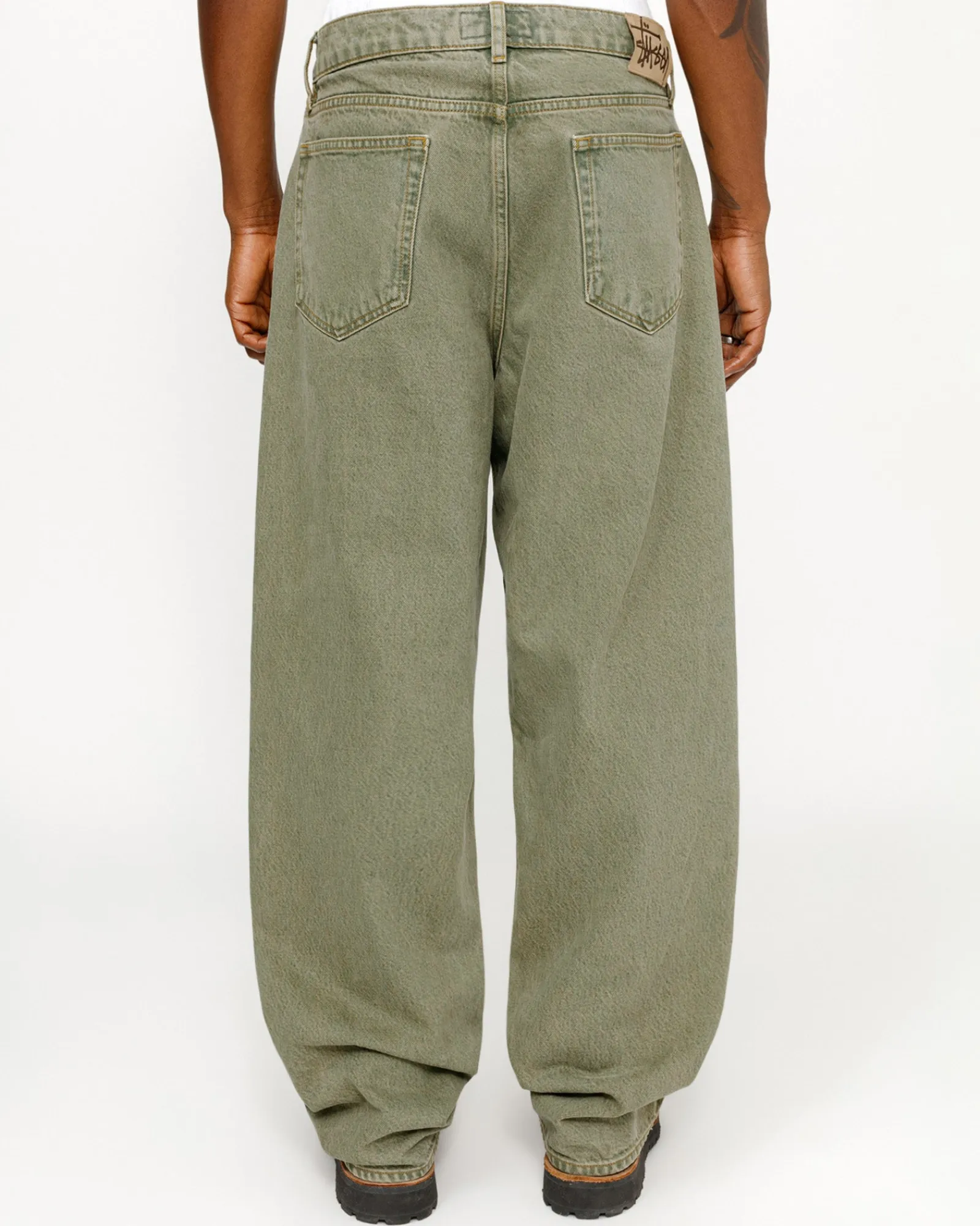 Pants|Denim>Stüssy BIG OL' JEAN DENIM Faded Army