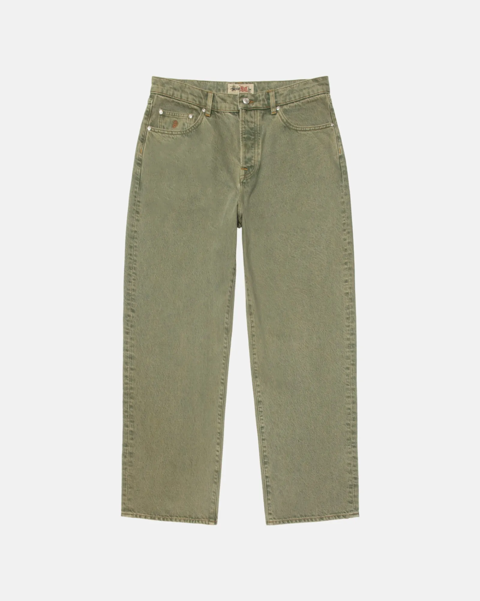 Pants|Denim>Stüssy BIG OL' JEAN DENIM Faded Army