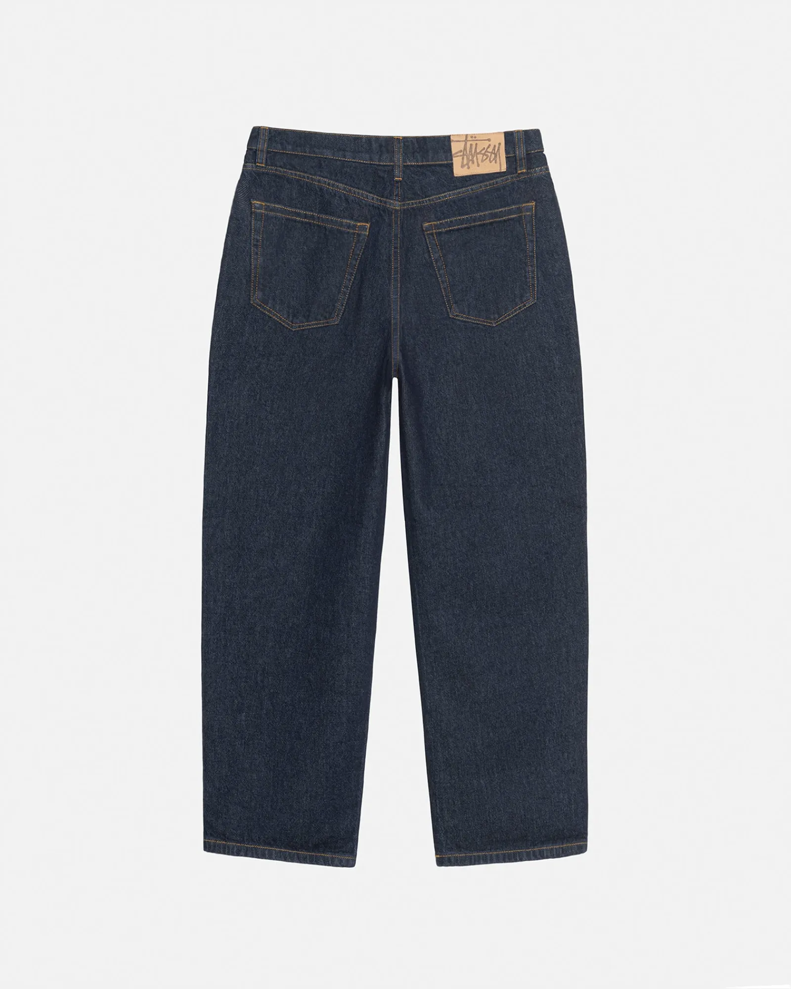 Pants|Denim>Stüssy BIG OL' JEAN DENIM Rinsed Indigo
