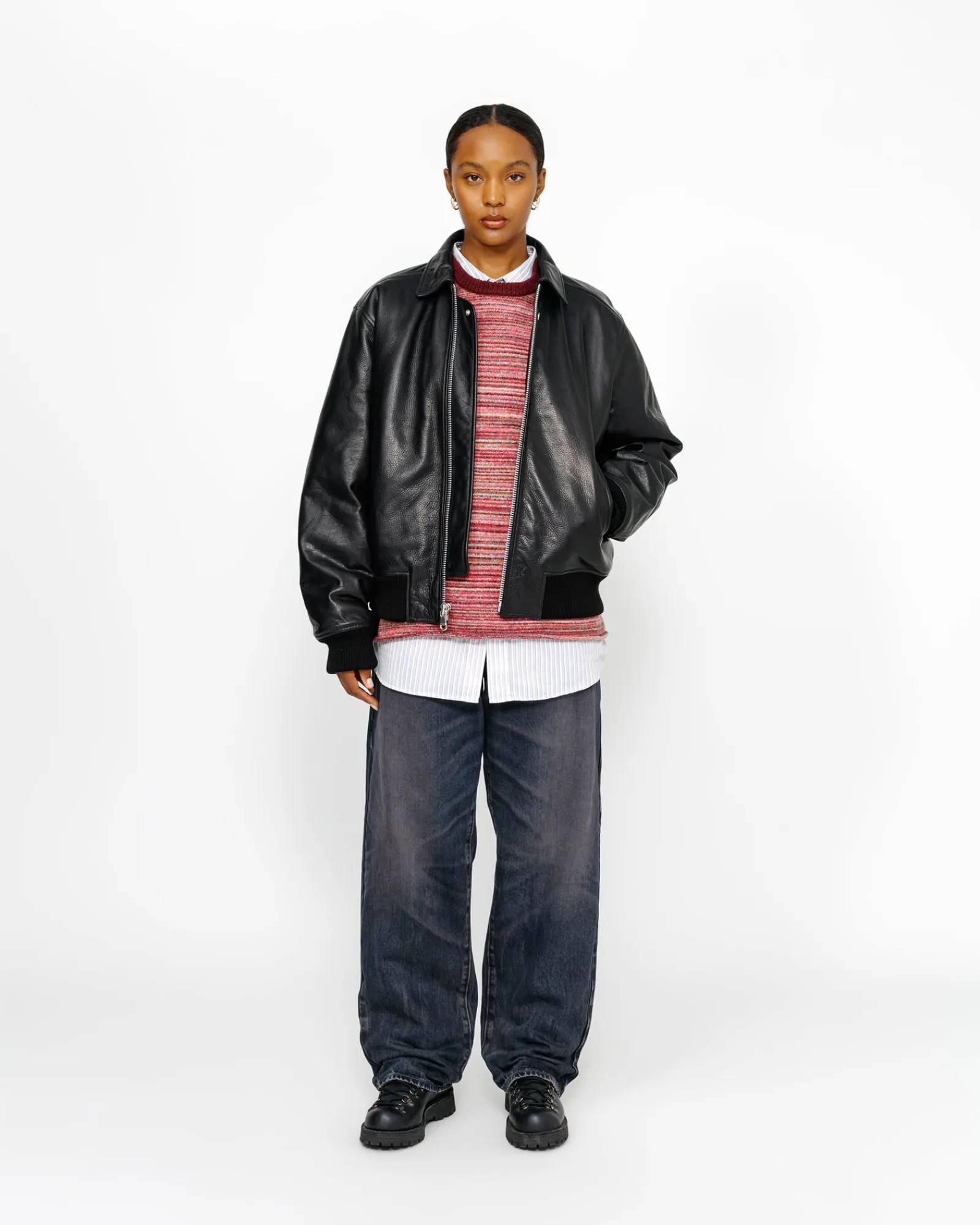 Pants|Denim>Stüssy BIG OL' JEAN VINTAGE WASH DENIM Blue