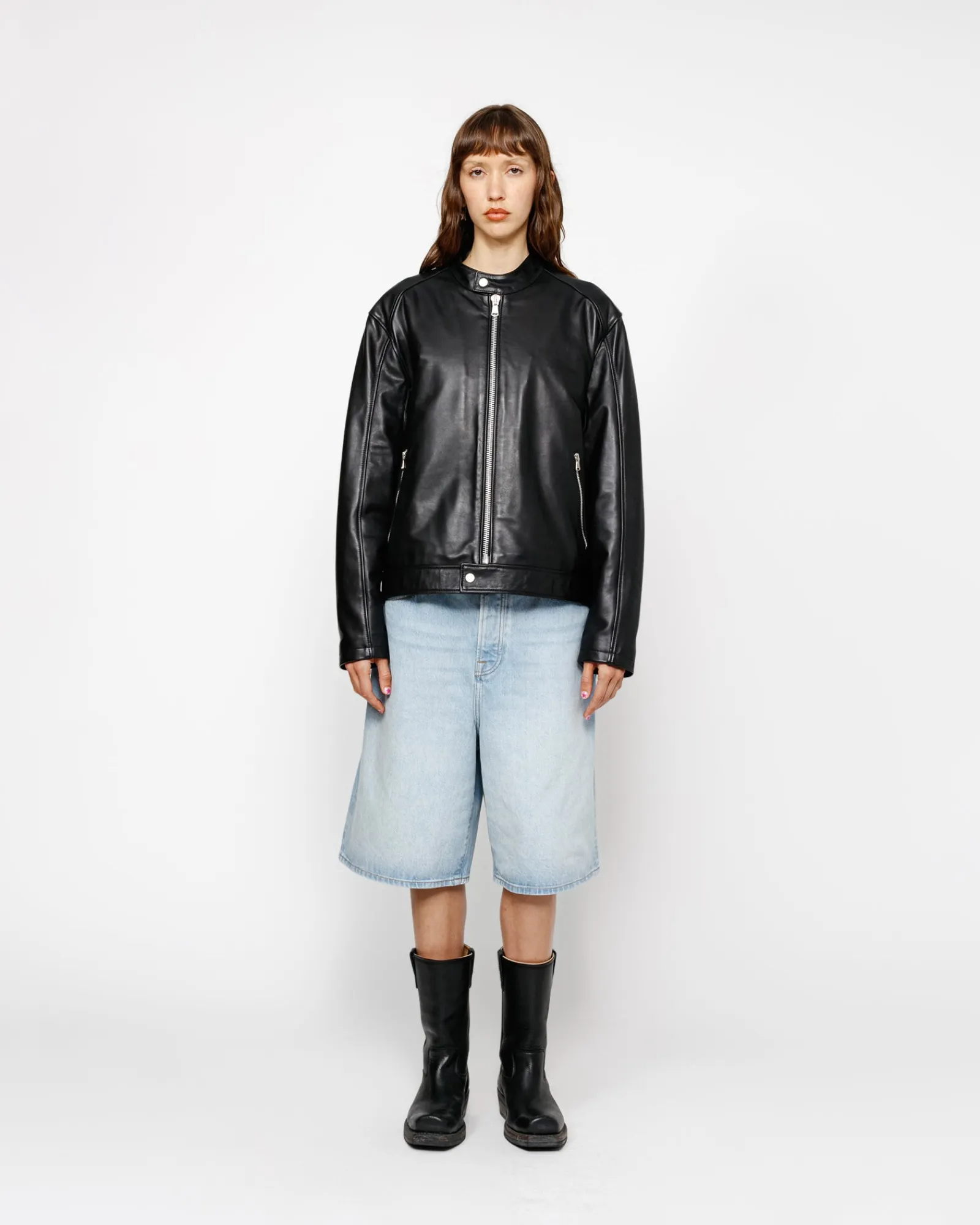Shorts|Denim>Stüssy BIG OL' SHORT DENIM Light Wash