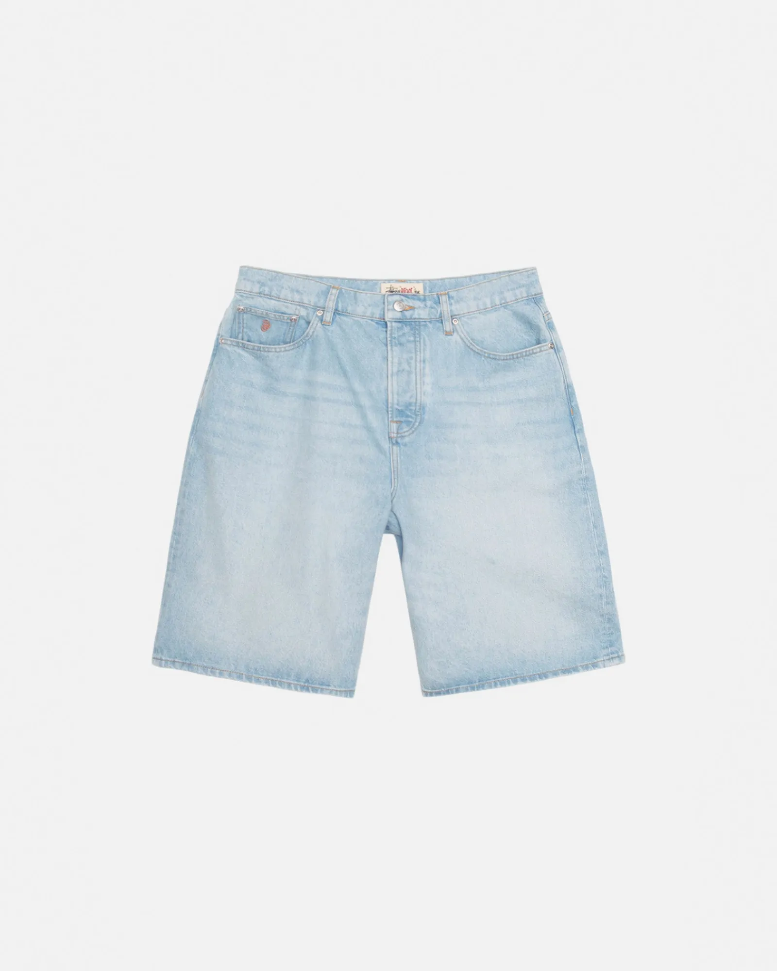 Shorts|Denim>Stüssy BIG OL' SHORT DENIM Light Wash