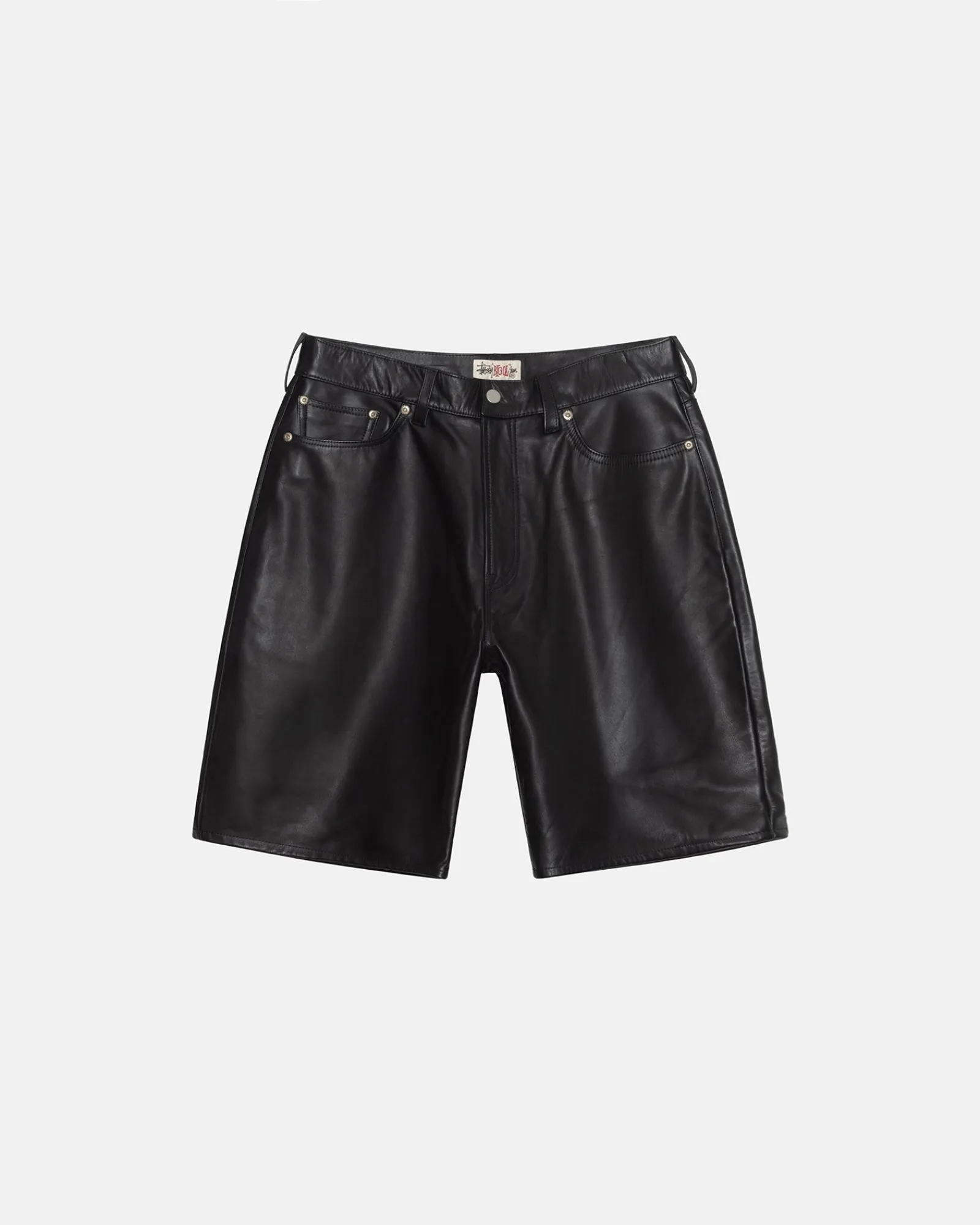 Shorts>Stüssy BIG OL' SHORT LEATHER Black