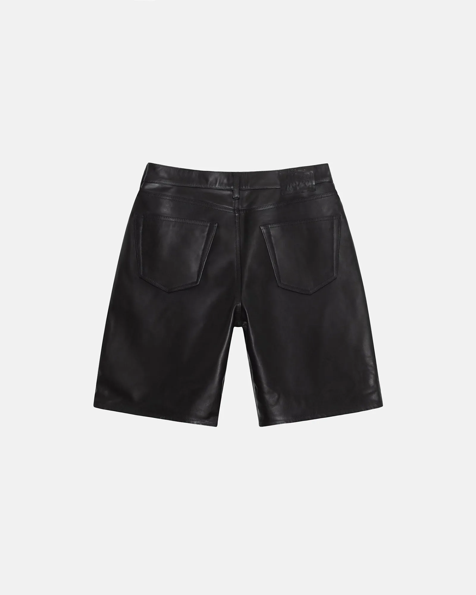 Shorts>Stüssy BIG OL' SHORT LEATHER Black