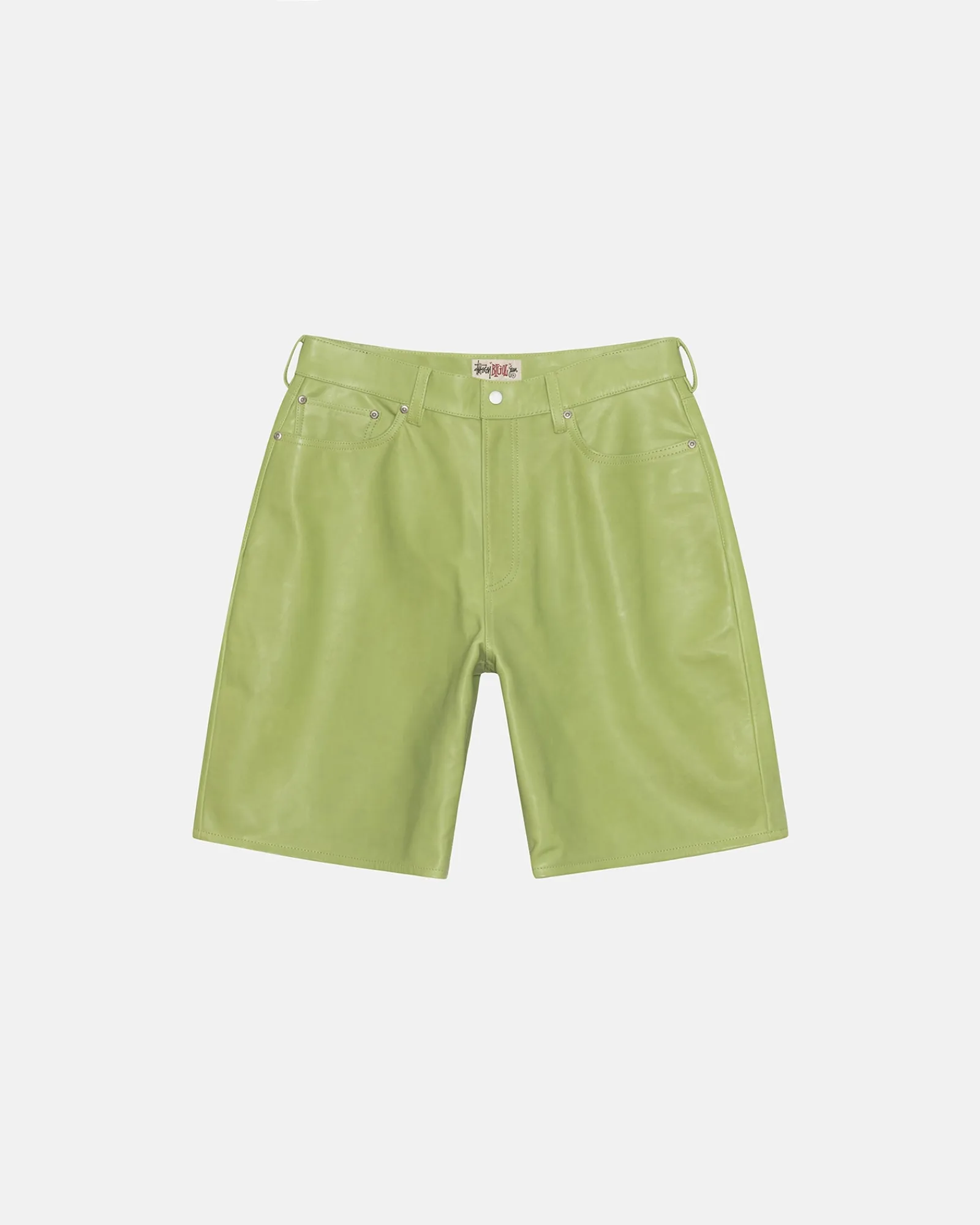 Shorts>Stüssy BIG OL' SHORT LEATHER Lime