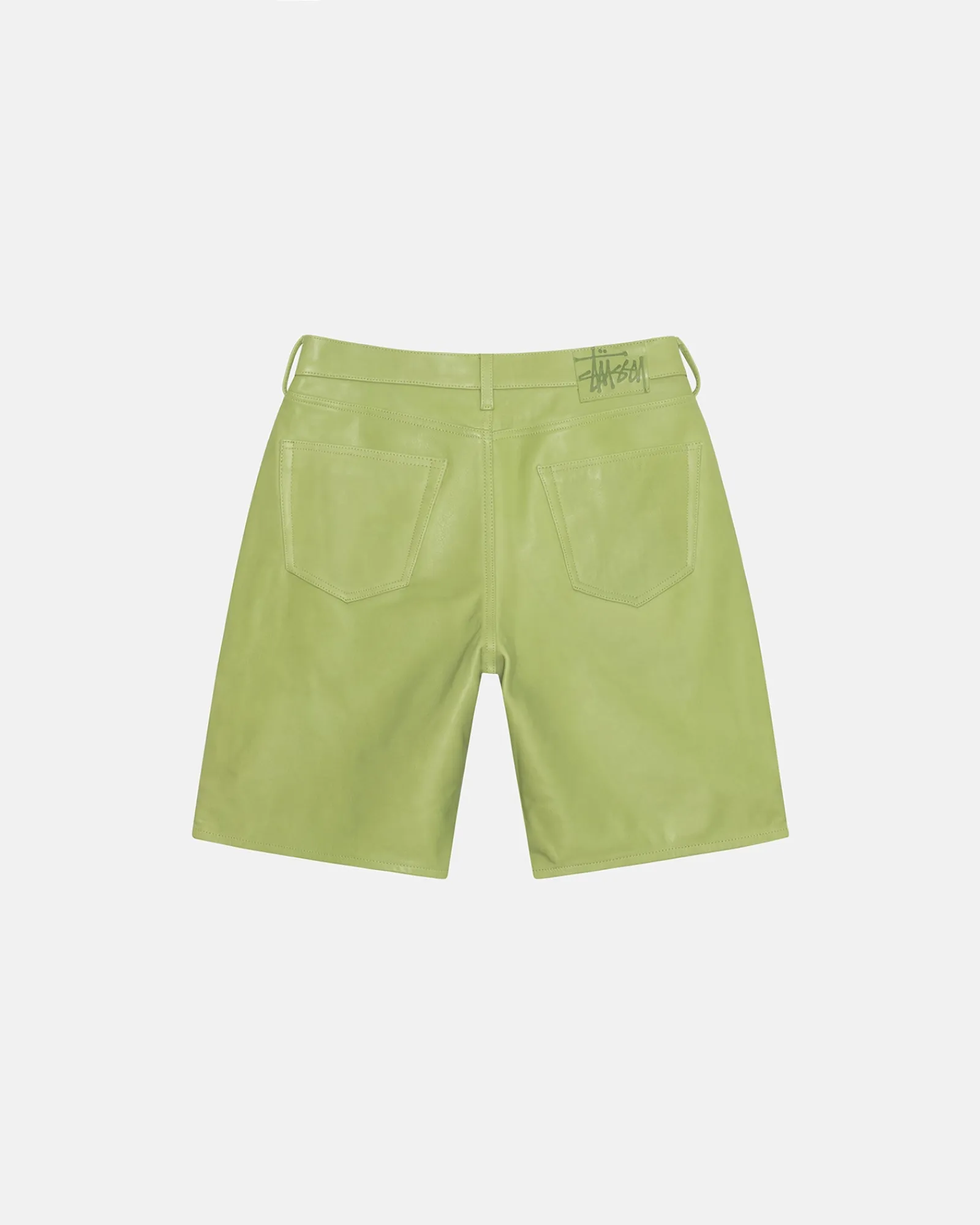 Shorts>Stüssy BIG OL' SHORT LEATHER Lime