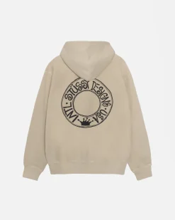 Hoodies>Stüssy BUANA HOODIE PIGMENT DYED Khaki