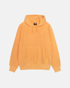 Hoodies>Stüssy BUANA HOODIE PIGMENT DYED Orange
