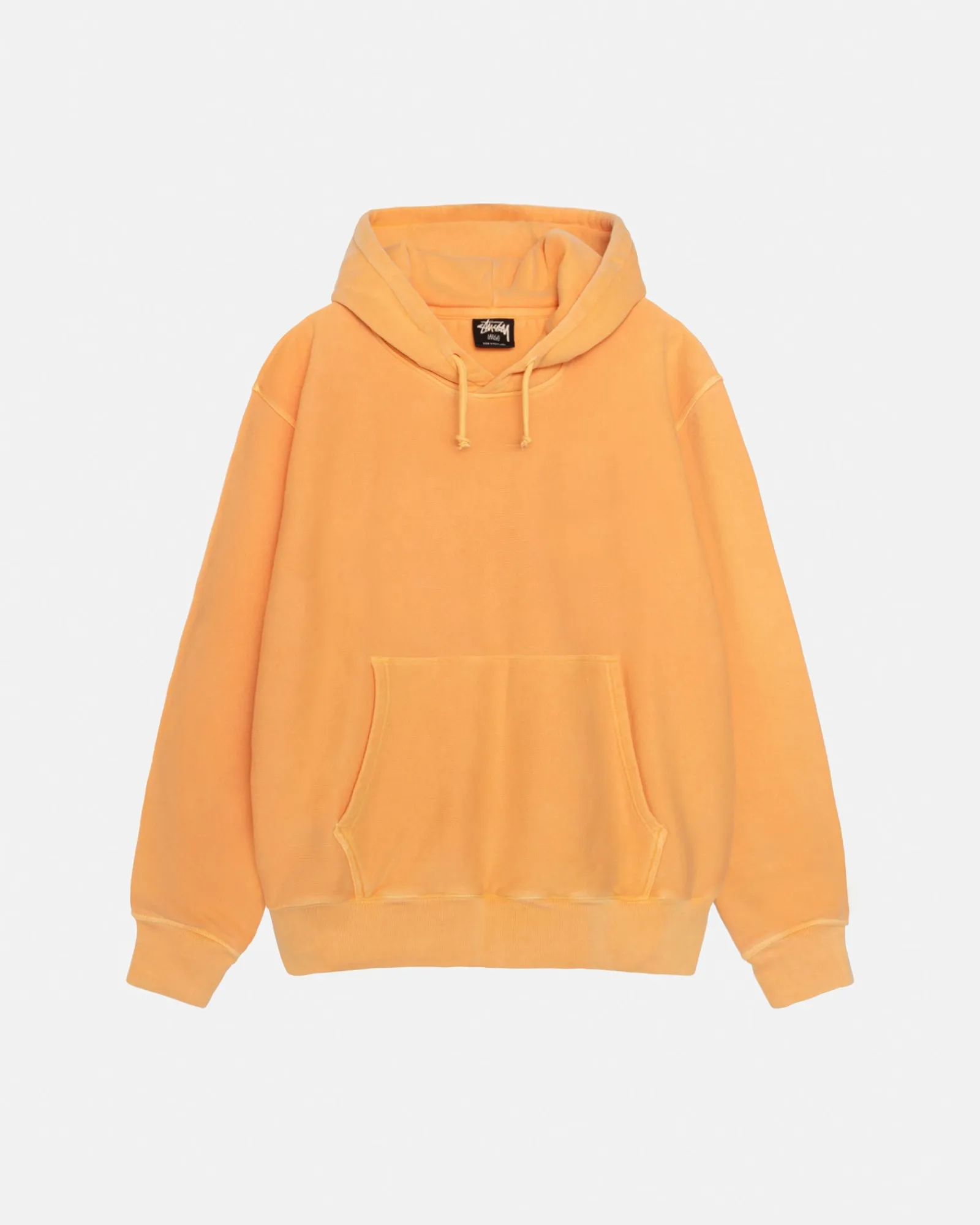 Hoodies>Stüssy BUANA HOODIE PIGMENT DYED Orange