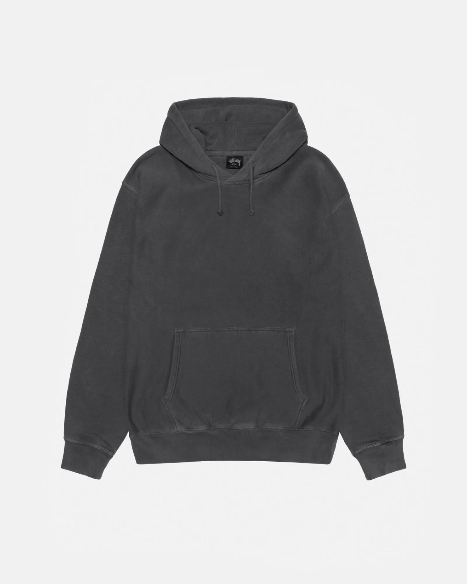 Hoodies>Stüssy BUANA HOODIE PIGMENT DYED Black