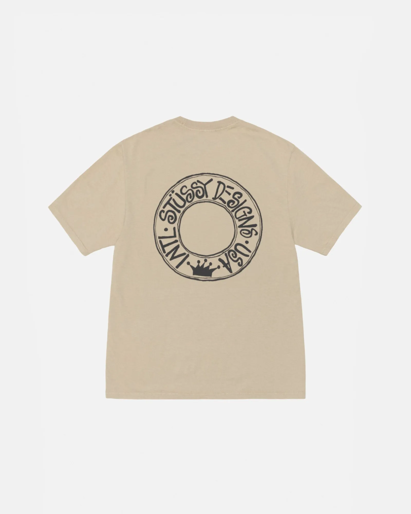 Tees>Stüssy BUANA TEE PIGMENT DYED Khaki