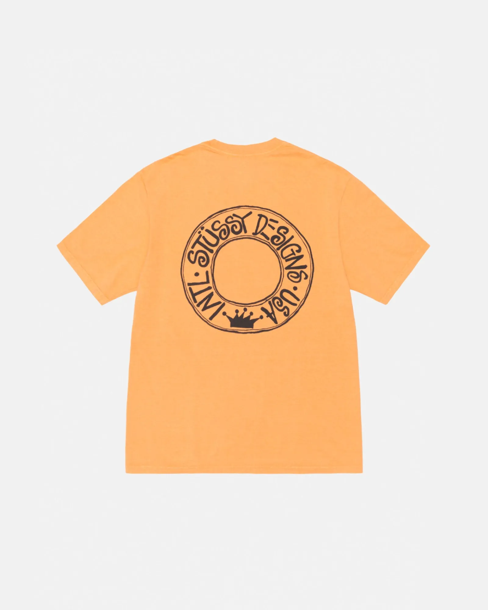 Tees>Stüssy BUANA TEE PIGMENT DYED Orange