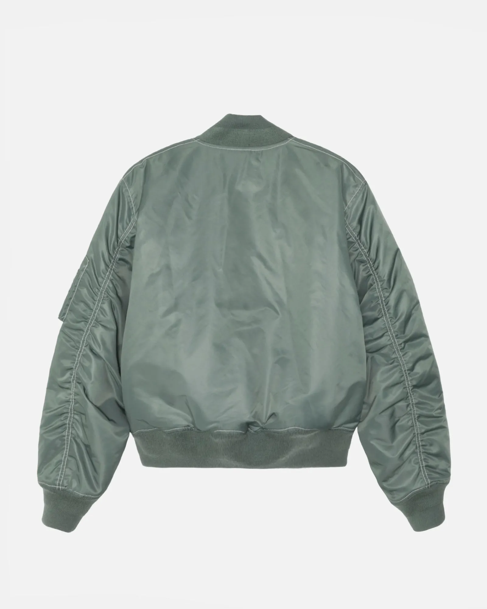 Outerwear>Stüssy BUILT REVERSIBLE BOMBER JACKET Green