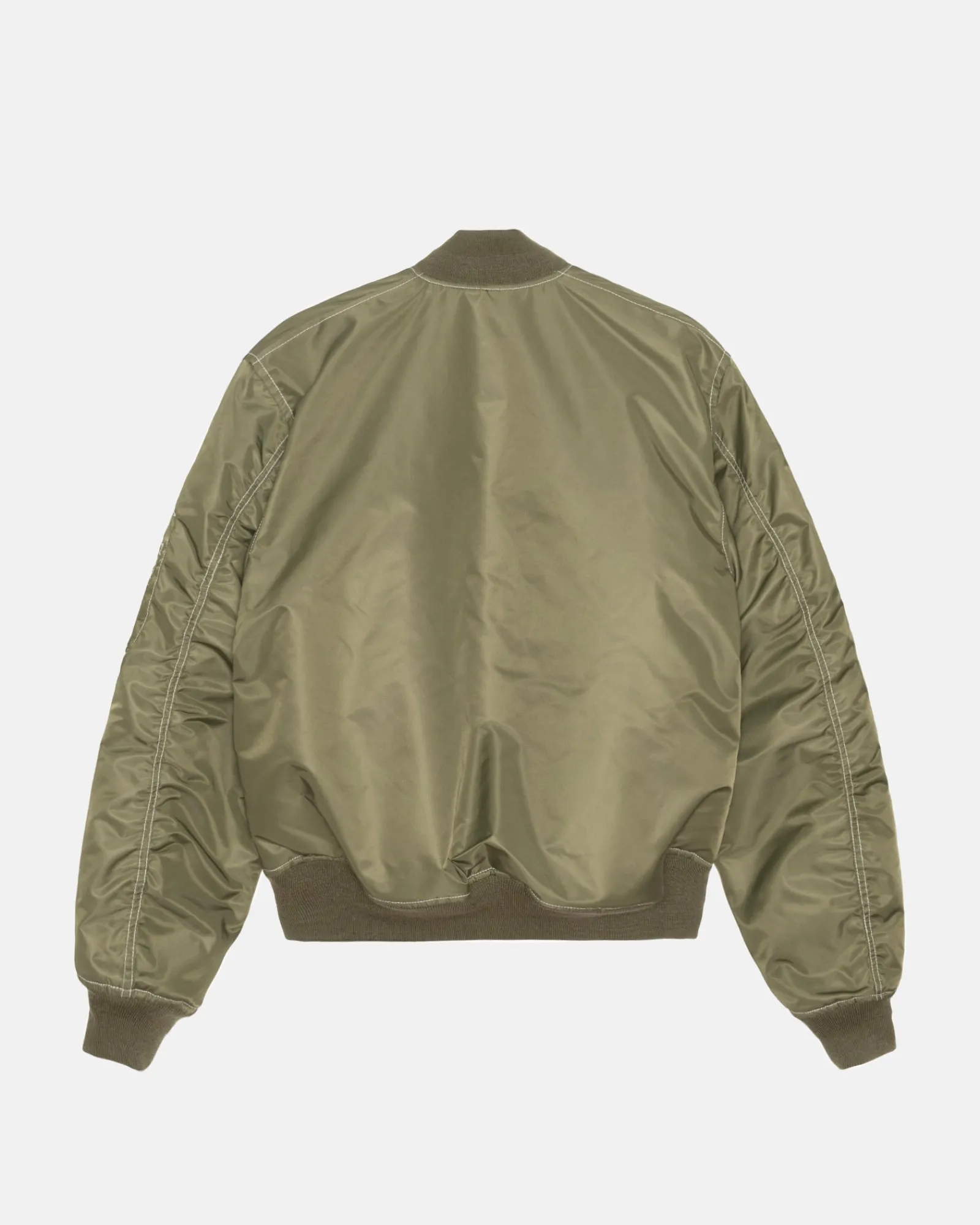 Outerwear>Stüssy BUILT REVERSIBLE BOMBER JACKET Olive