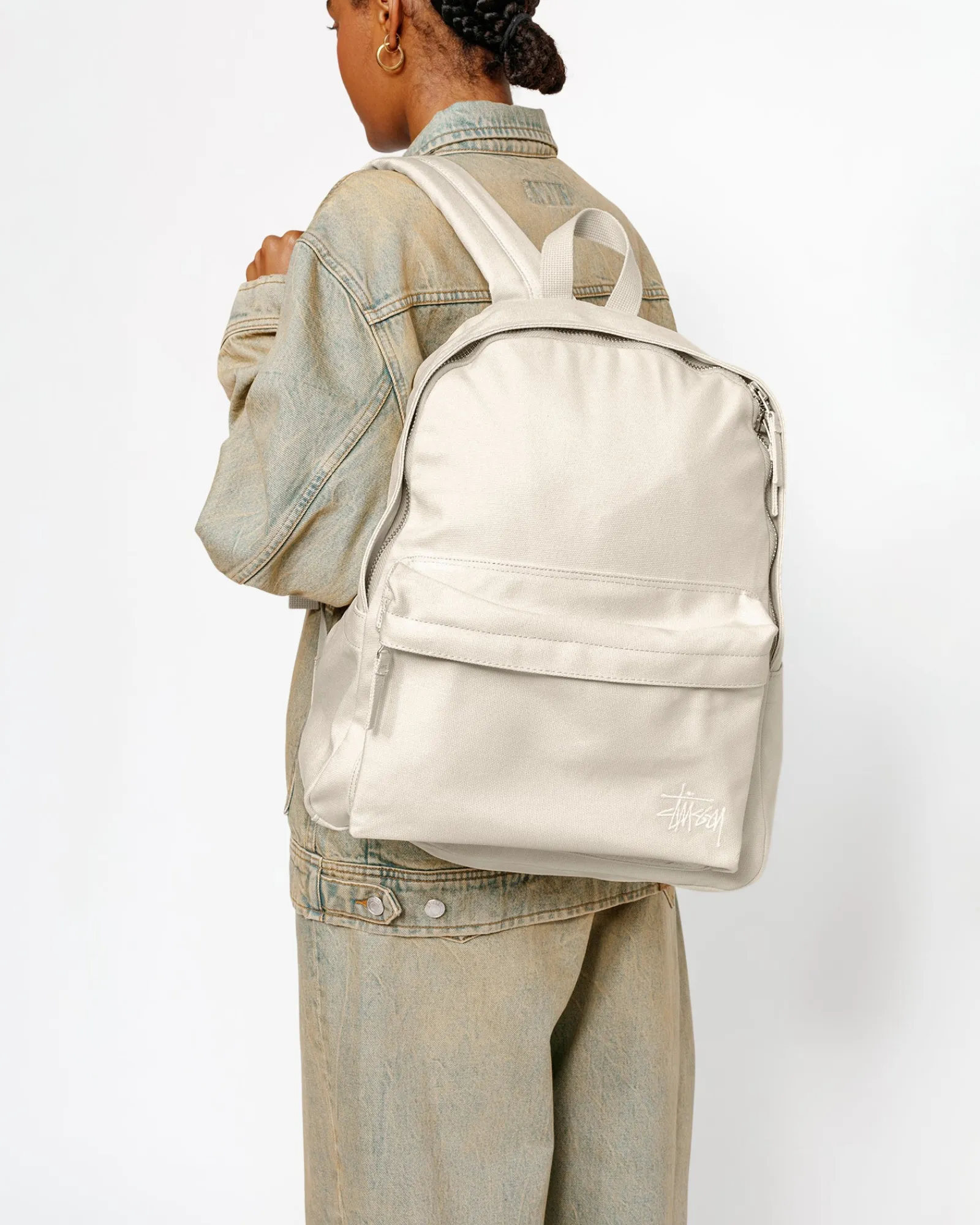 Accessories>Stüssy CANVAS BACKPACK Natural