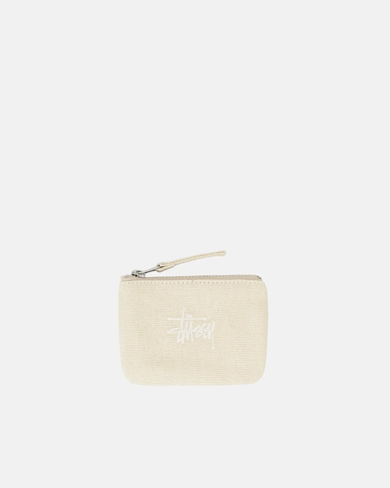 Accessories>Stüssy CANVAS COIN POUCH Natural