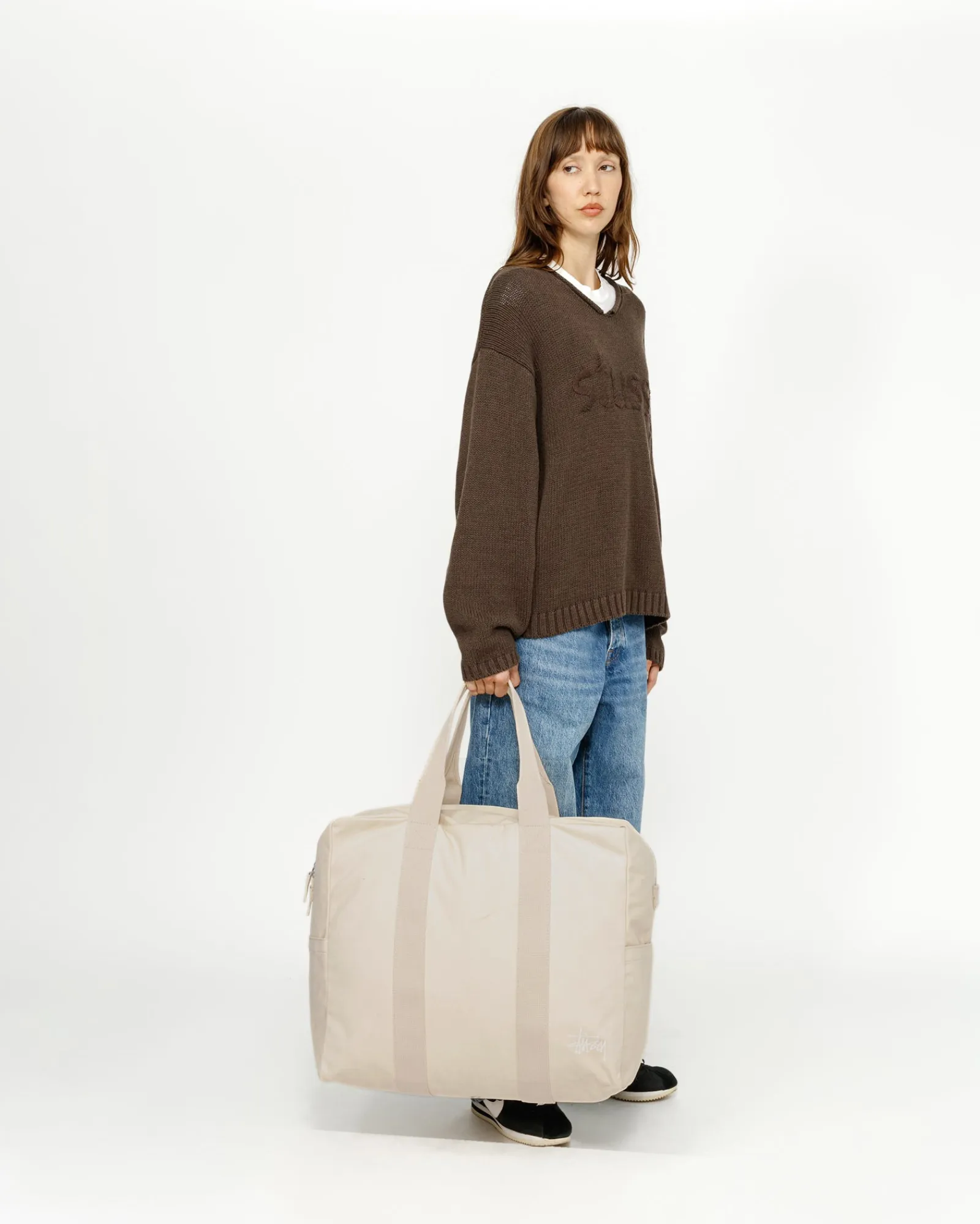 Accessories>Stüssy CANVAS FLIGHT BAG Natural