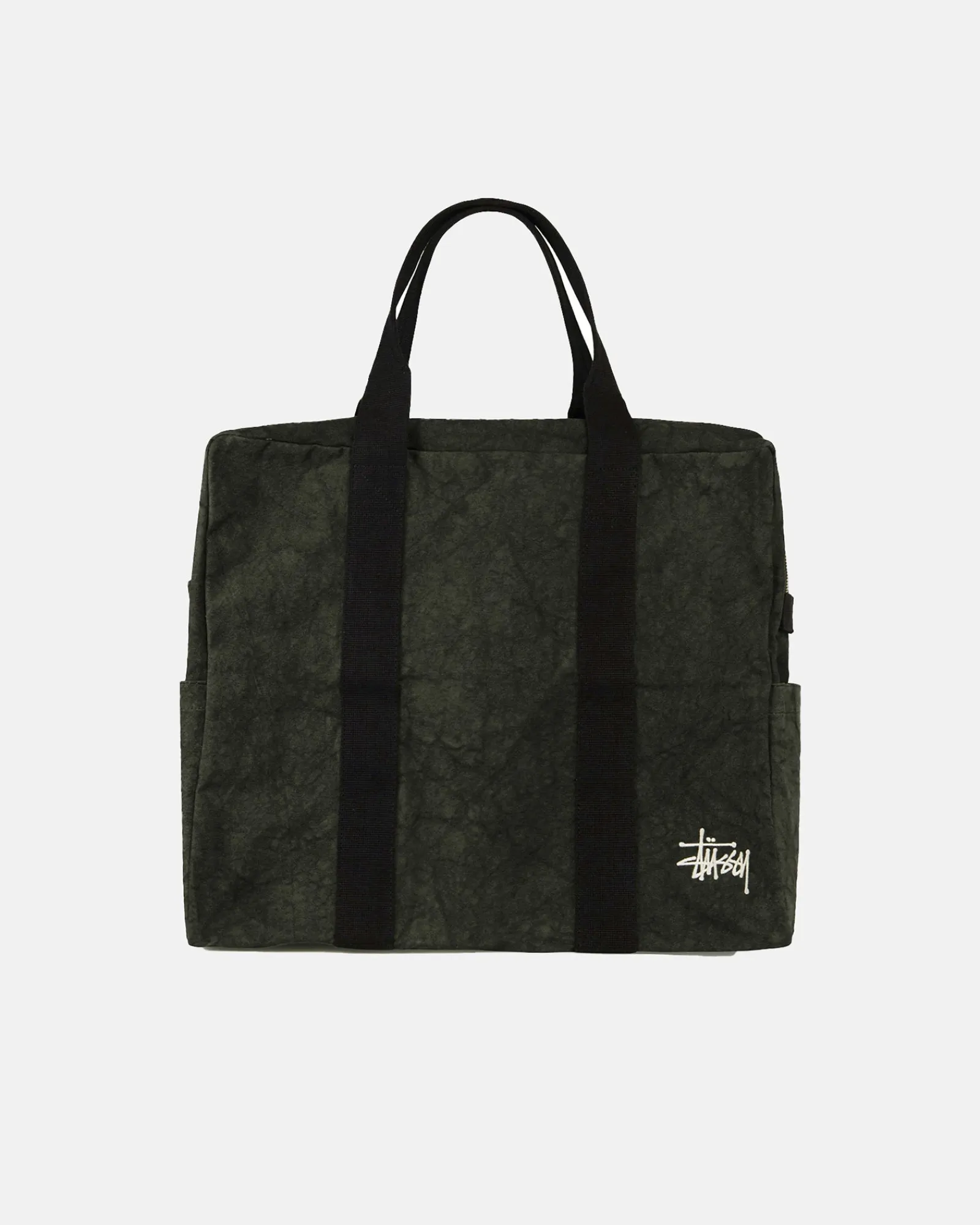 Accessories>Stüssy CANVAS FLIGHT BAG Washed Black