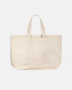 Accessories>Stüssy CANVAS XL TOTE BAG Natural