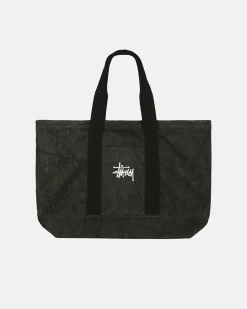 Accessories>Stüssy CANVAS XL TOTE BAG Washed Black