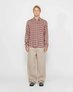 Pants>Stüssy CHINO WORK PANT Khaki