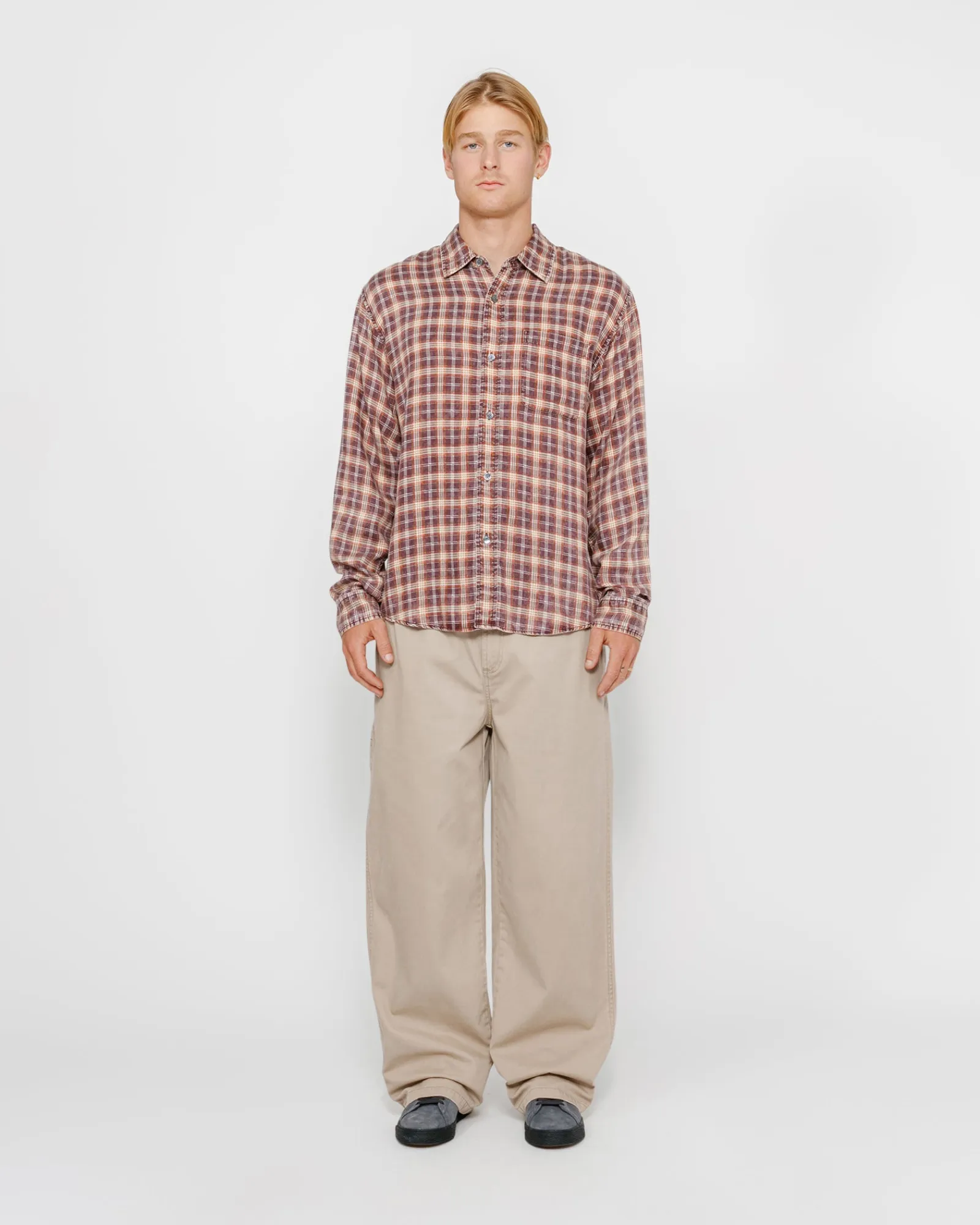 Pants>Stüssy CHINO WORK PANT Khaki