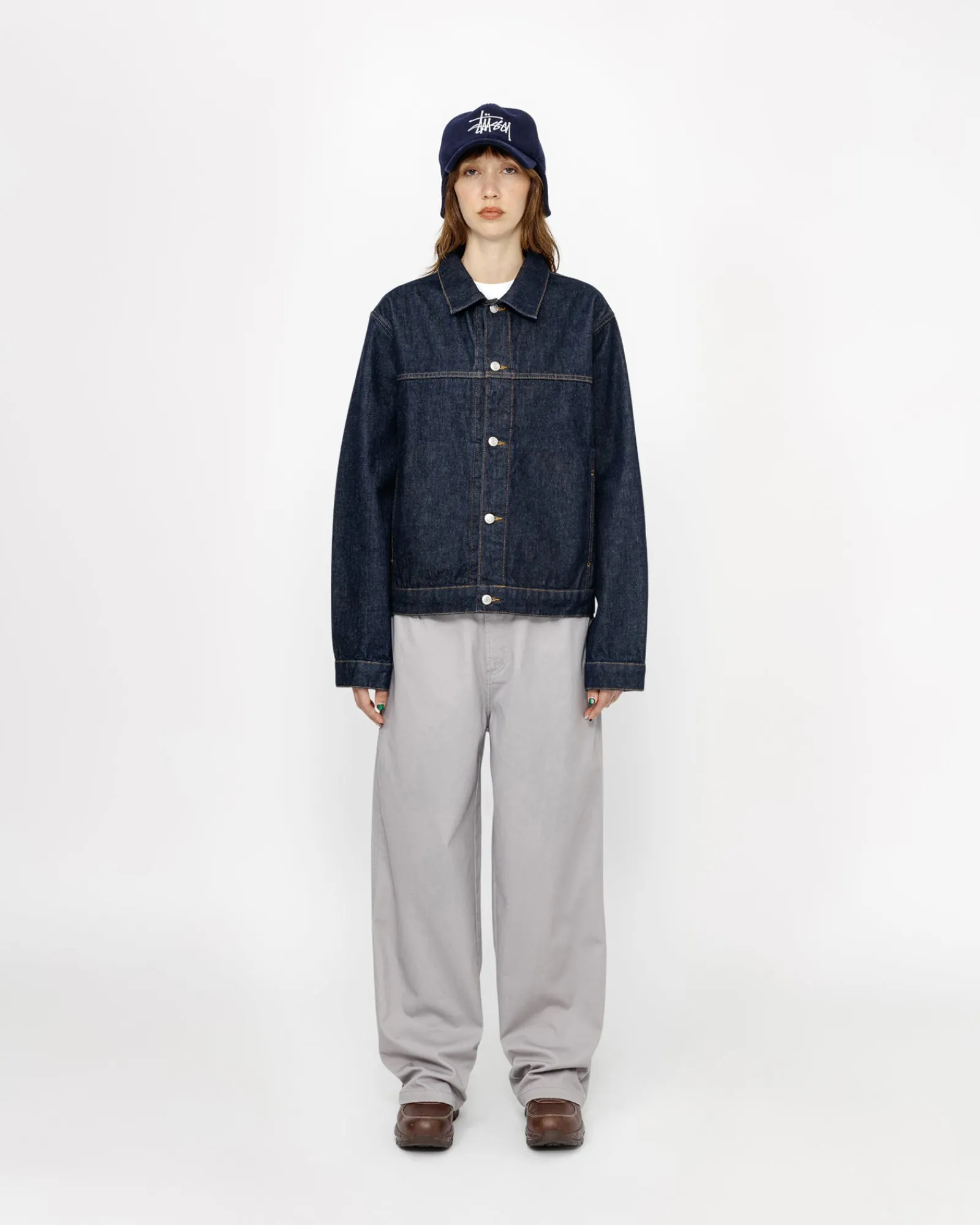 Pants>Stüssy CHINO WORK PANT Light Grey